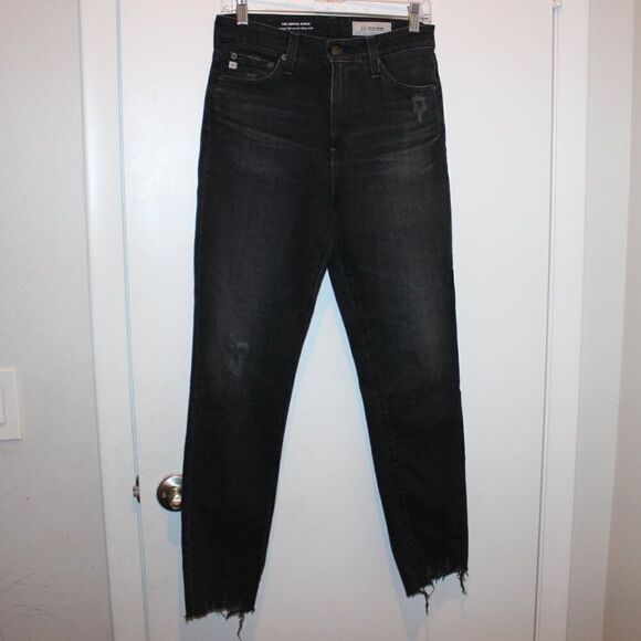 Ag Adriano Goldschmied The Sophia Ankle Vintage High Waisted Skinny Jeans 28 - Picture 2 of 12